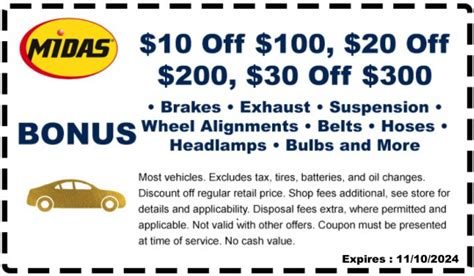 midas service coupons|Midas Coupons & Discounts.